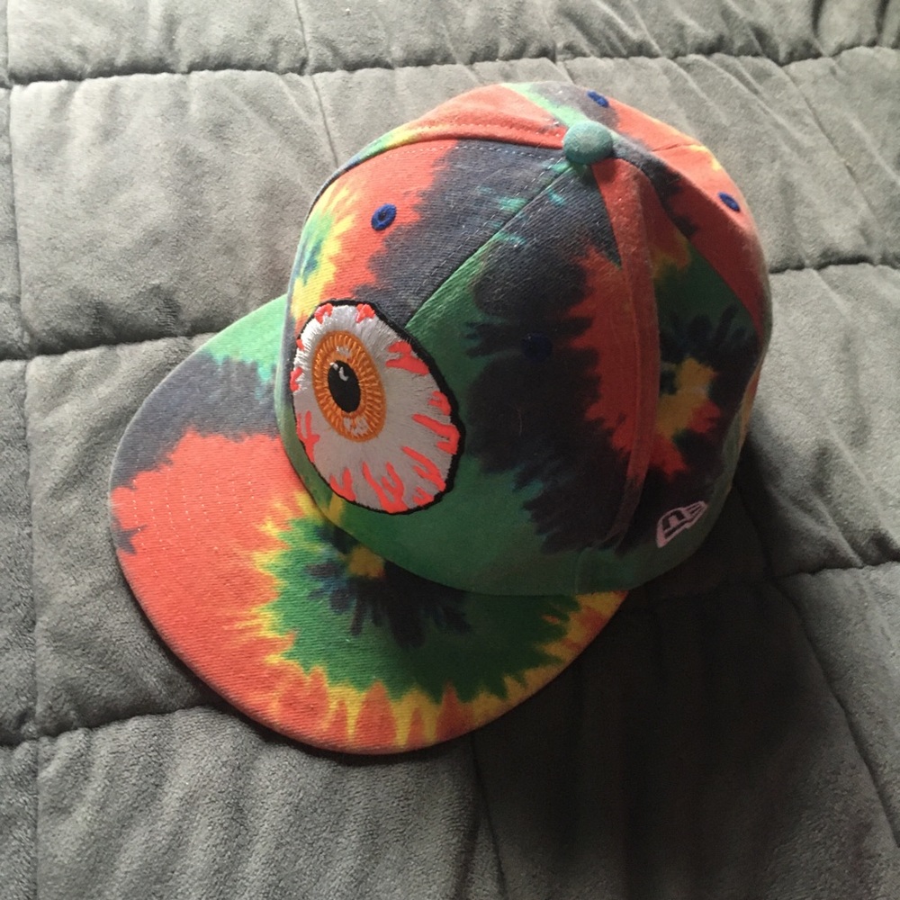 Mishka Rainbow Tie Dye New Era Cap 7 3/8